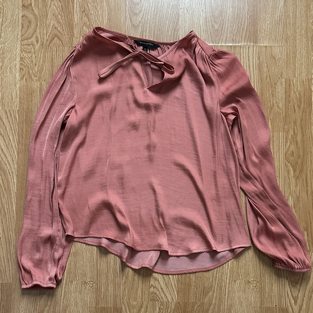 Banana Republic Blush Pink Blouse